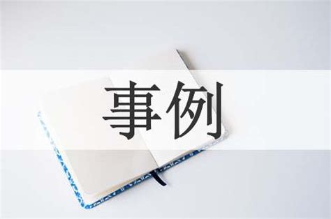 事例的意思|事例的意思